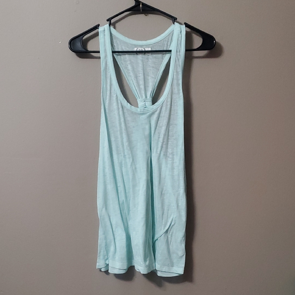 Maurices Aqua Sleeveless Tank Top